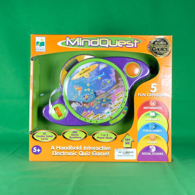 MindQuest Quiz Electronic Game - The Learning Journey ***NIB***