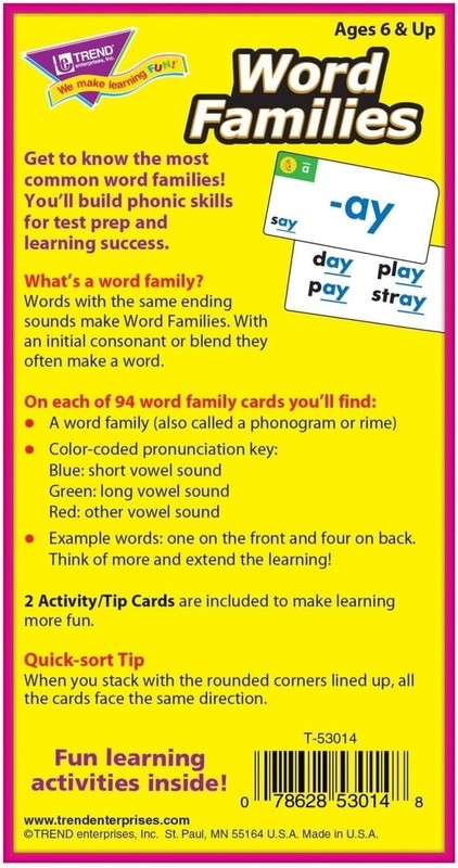 Language Skills Practice Cards, Ages 6+, 96 Cards gallery