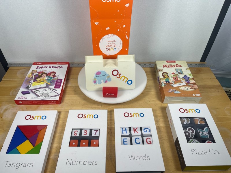 Osmo Learning System Bundle Base Tangram Numbers Words Pizza Co Super Studio