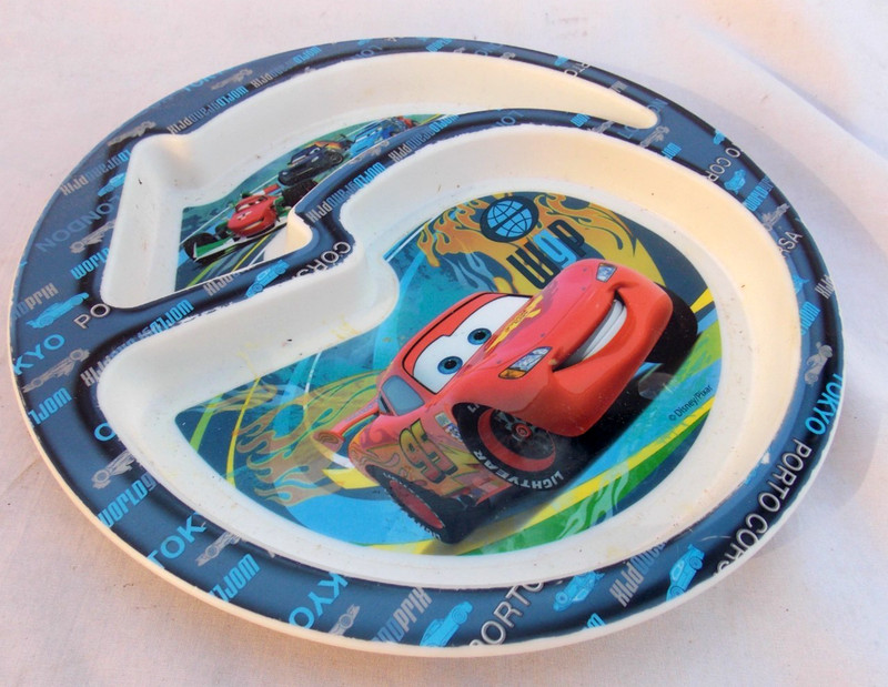 RARE 2014 Disney Cars Trio/ PRE-SCHOOLERS V-Tech Laptop & Plastic Dinner Plates gallery