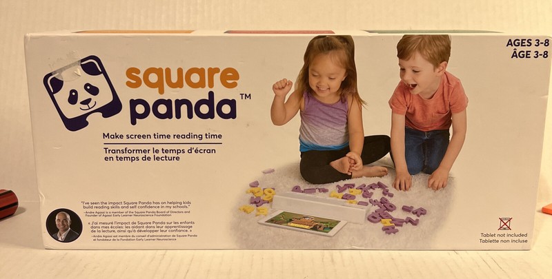 Square Panda Multisensory Phonics Learning Center For iPad Used Working