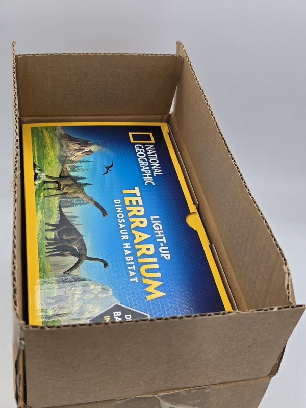 NEW Dinosaur Habitat Light-Up Terrarium Kit for Kids with Plants and Gemstones gallery