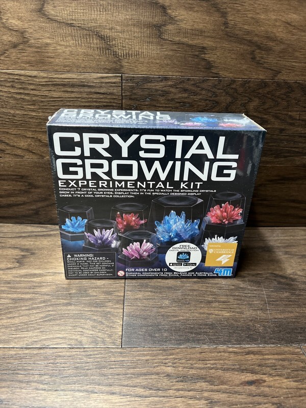 4M 7 Crystal Growing Science Experimental Kit