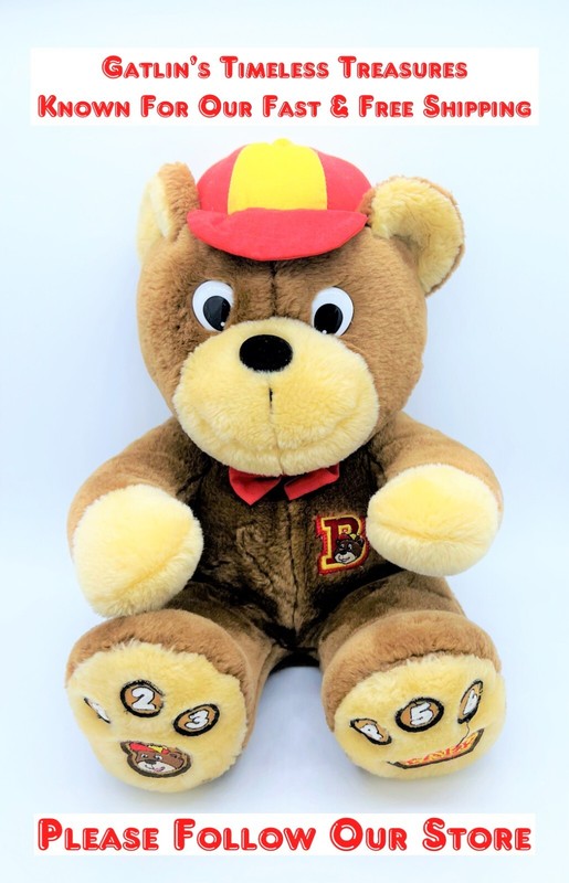 1999 Goldilocks and The Three Bears Baby Bear Plush 14″ Not interactive