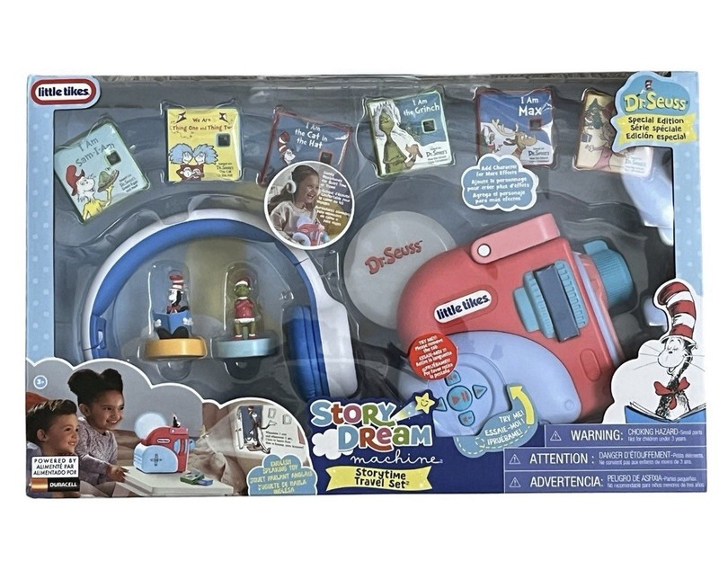 Little Tikes Story Dream Machine Dr. Seuss Special Edition Story Time Travel Set