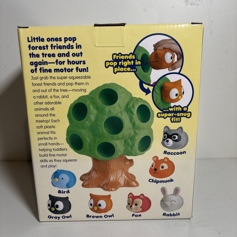 Lakeshore Forest Friends Animal Treehouse Toy Fine Motor - ft. on Ms. Rachel NEW gallery