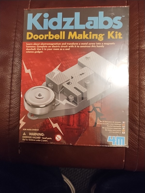 Kidz Labs Doorbell Kit Science And Activity 4M Educational Toys. NEw. Free Ship