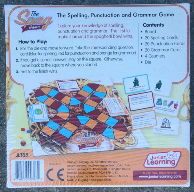 New SPAG GAME Spelling Punctuation & Grammar Kids Learning Ages 7+ FREE SHIPPING gallery