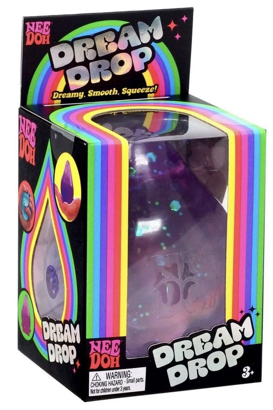 NEW PURPLE NeeDoh DREAM DROP Glitter NEE DOH Squishy ViralSEALED 100% Authentic