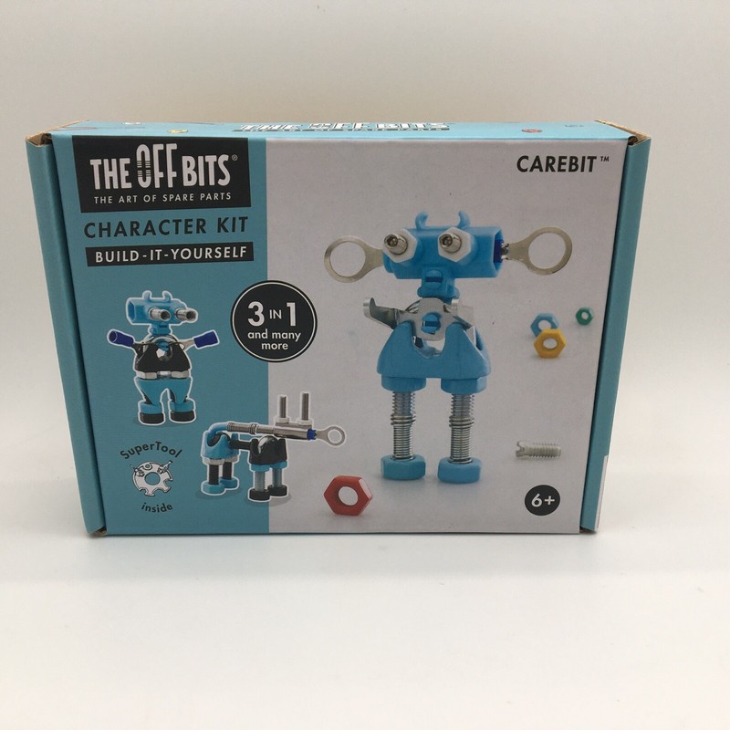 CareBit Fat Brain Toy Co 3 Model Collaboration OFFBITS Kit Ages 6+ New Free Ship