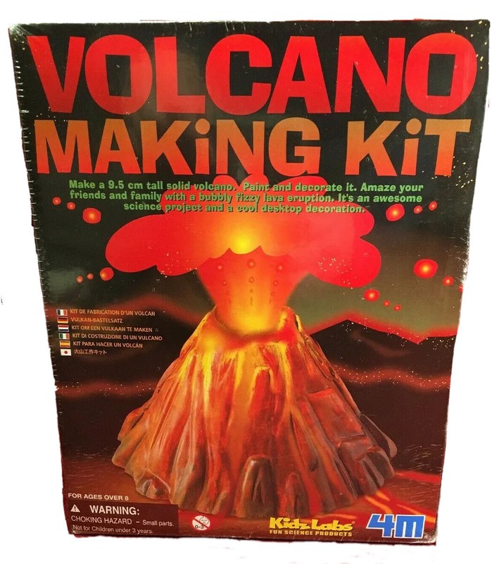 Volcano Making Kit Kidz Labs Fun Science Project Products – 4M – NEW