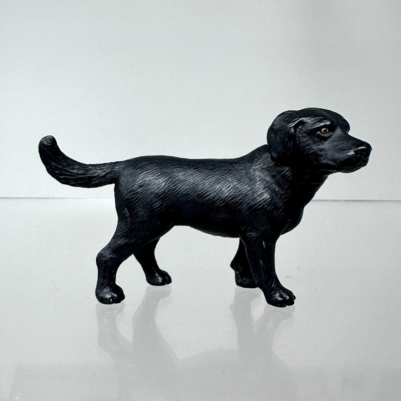 Schleich Black Labrador Retriever Figure Dog Puppy Pet Animal Figurine 4″