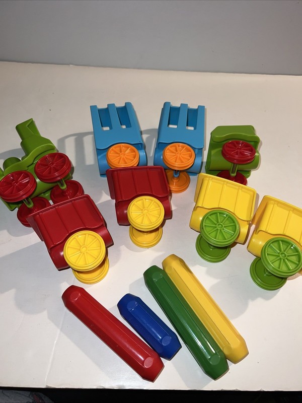 Lot SmartMax My First Train Stem Magnetic Discovery Play Set Moving Train GUC