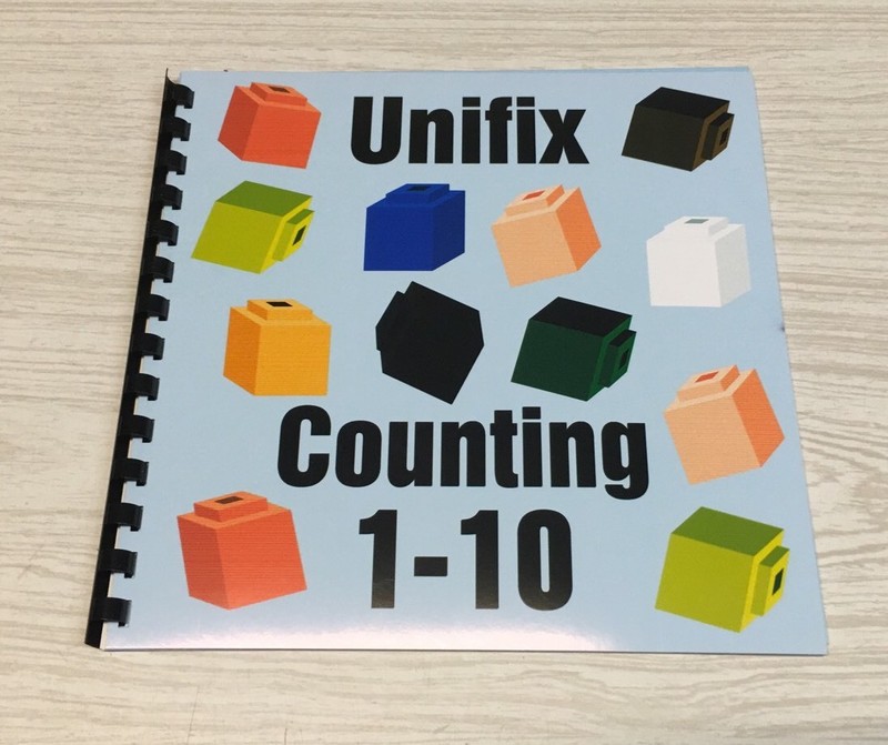 Unifix Cube Counting 1-10 Book