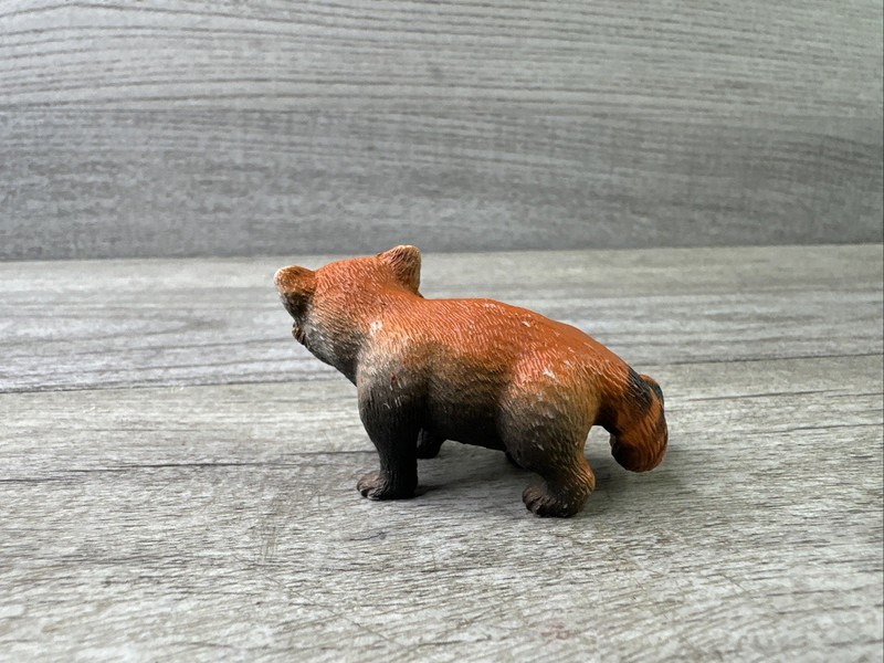Yowie Mini Rex Panda Figurine Toy Plastic PVC 1" Tall X 2.25" Long gallery