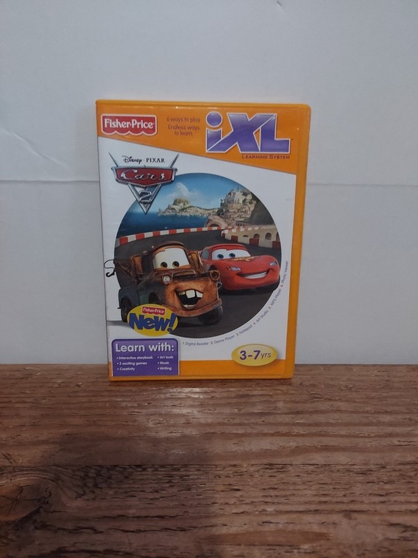 Fisher Price iXL Learning System Software – Cars 2 3-7 Years Disney Pixar Game