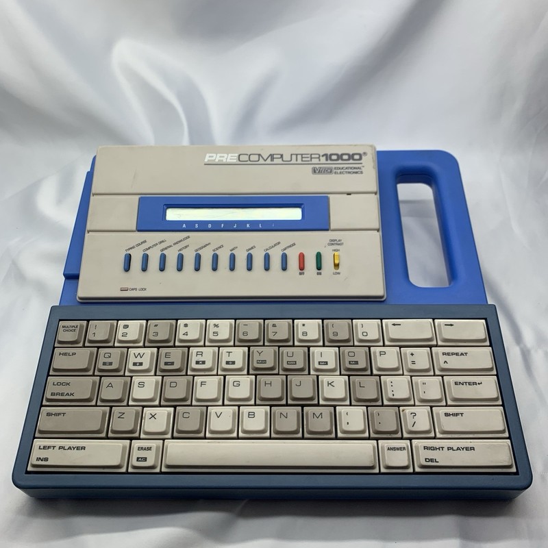 VTech PreComputer 1000 Video Technology Educational Electronics Tested