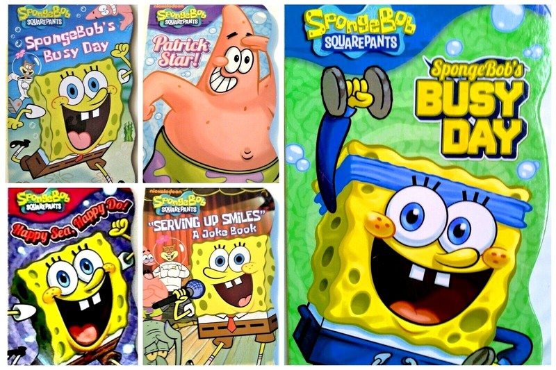 Nickelodeon Spongebob Squarepants Illustrated Board Books CHOICE of 3 Pre-K NEW!