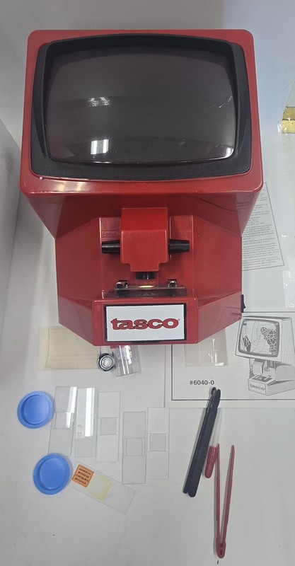 Tasco Big Screen Micro Microscope Kit 30X 60X Educational Science Toy #6040-0 gallery
