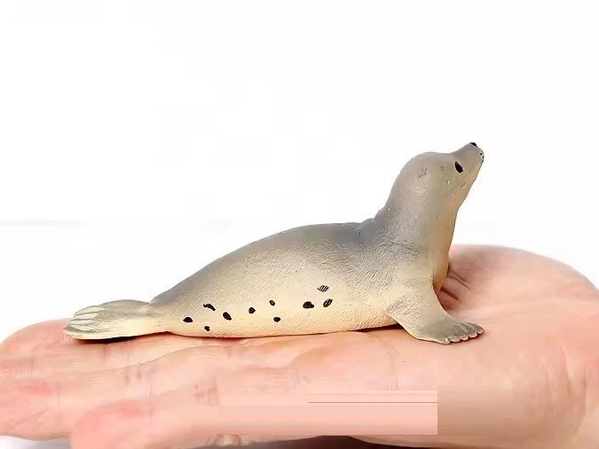 Seal Fish Marine Animal Figure Toy PVC Doll Small Figurine Birthday Gifts