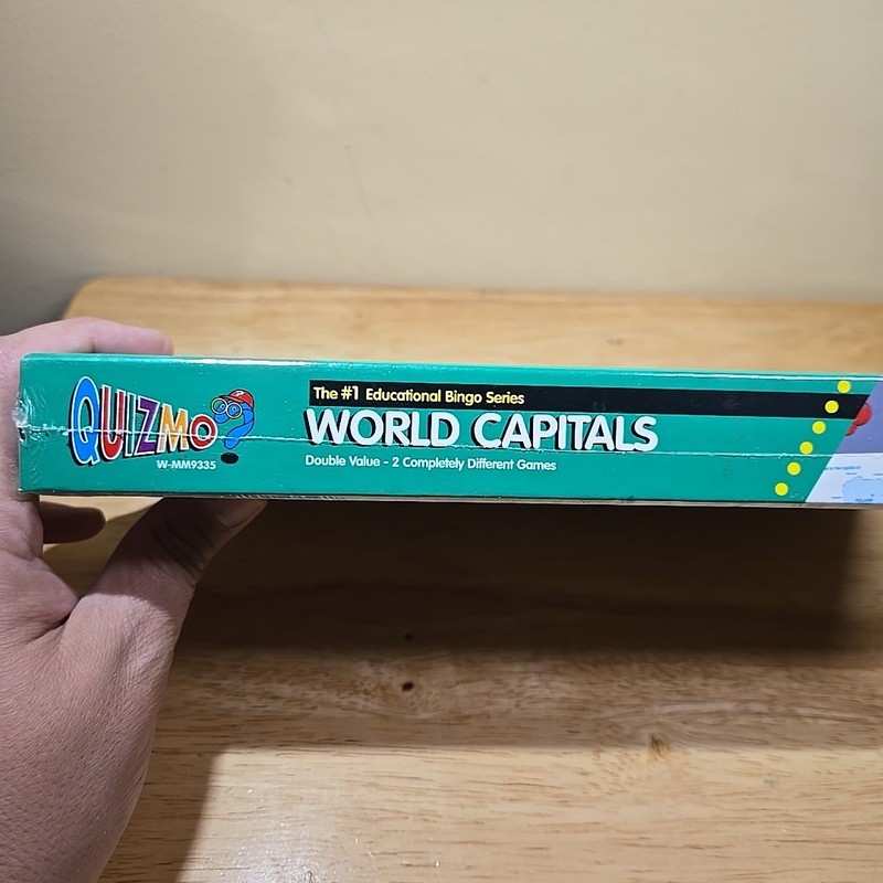 Quizmo World Capitals Educational Bingo Series New Unopened gallery