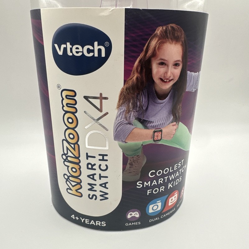 VTech KidiZoom Smartwatch DX4 - Purple: Sensory Development, Teaching Aid, gallery