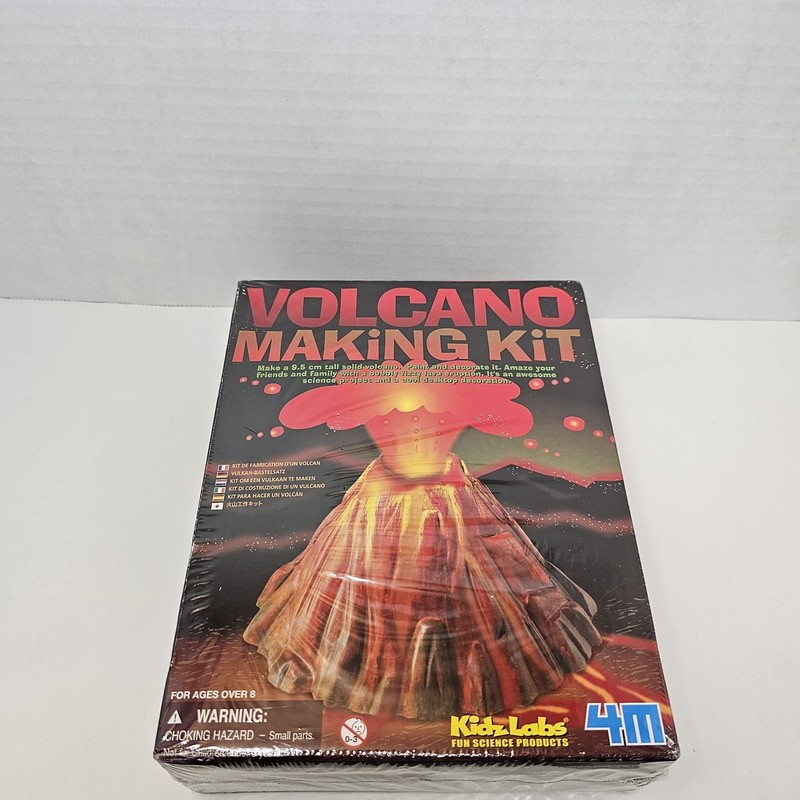 Volcano Making Kit 4M KidzLabs – Science Project. STEM- NEW