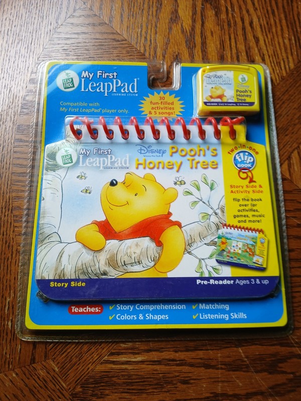 LEAP FROG DISNEY POOH’S HONEY TREE READING GAME 2 IN 1 MY FIRST LEAPPAD 2001 ONS