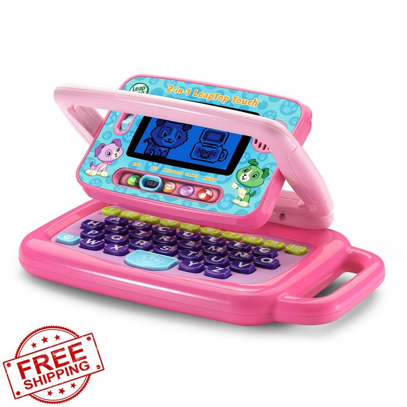 LeapFrog 2-in-1 LeapTop Touch Pink