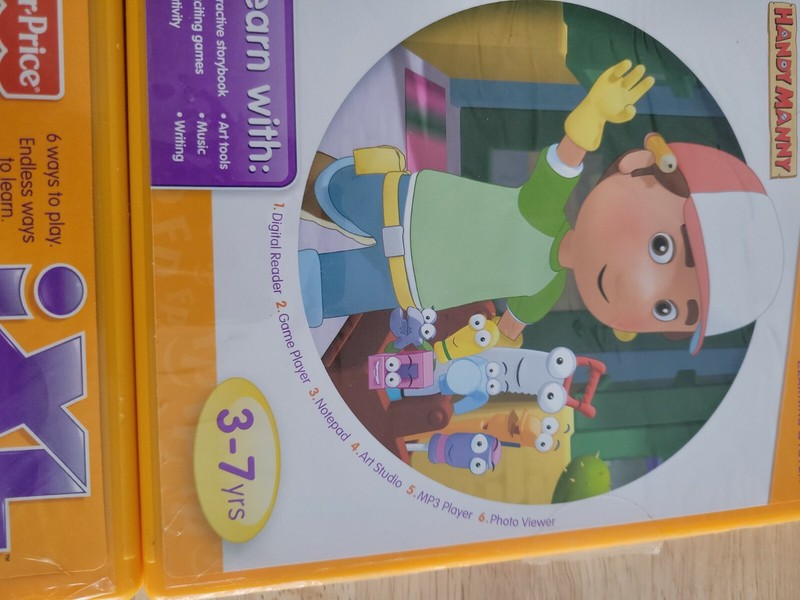 Fisher Pricerice ixl games Lot Of 4 Games Complete with Manuals Dora Manny Toy gallery