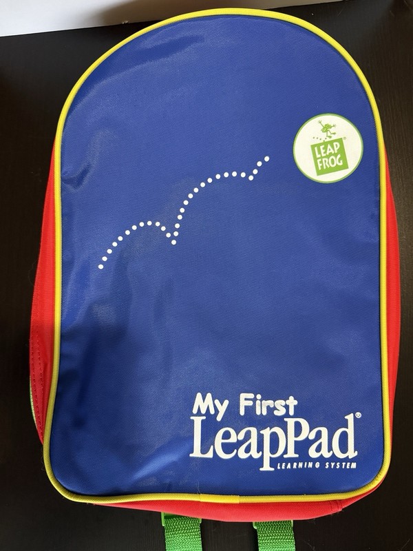 Vintage LeapFrog My First LeapPad Backpack Book Bag NWT Backpack Only