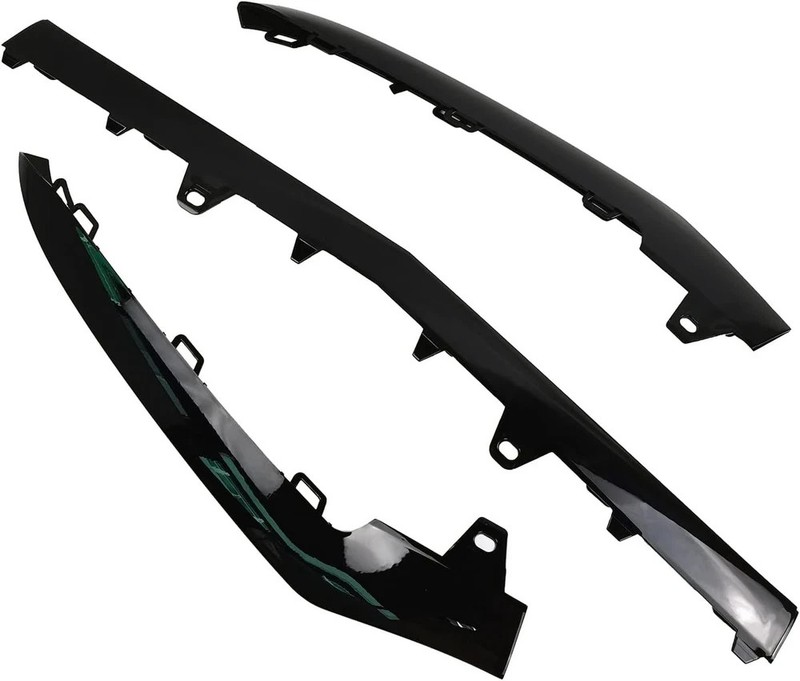 3 X Front Bumper Cover Lower Grille Trim Molding fit for 2014-2016 Mercedes E…