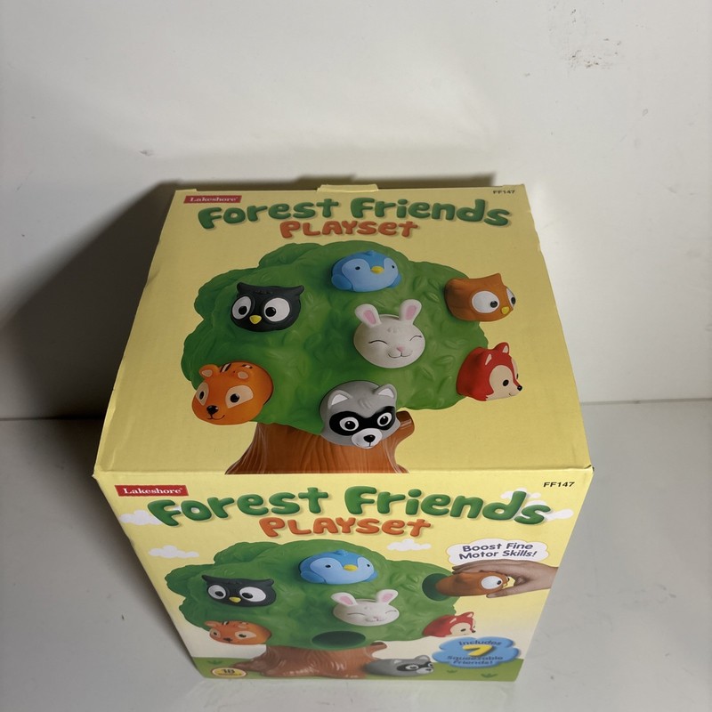 Lakeshore Forest Friends Animal Treehouse Toy Fine Motor - ft. on Ms. Rachel NEW gallery