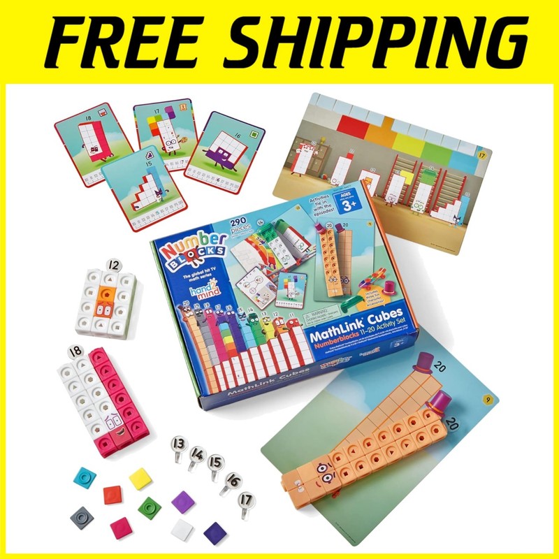 Numberblocks 11-20 Activity Set with 30 Activities