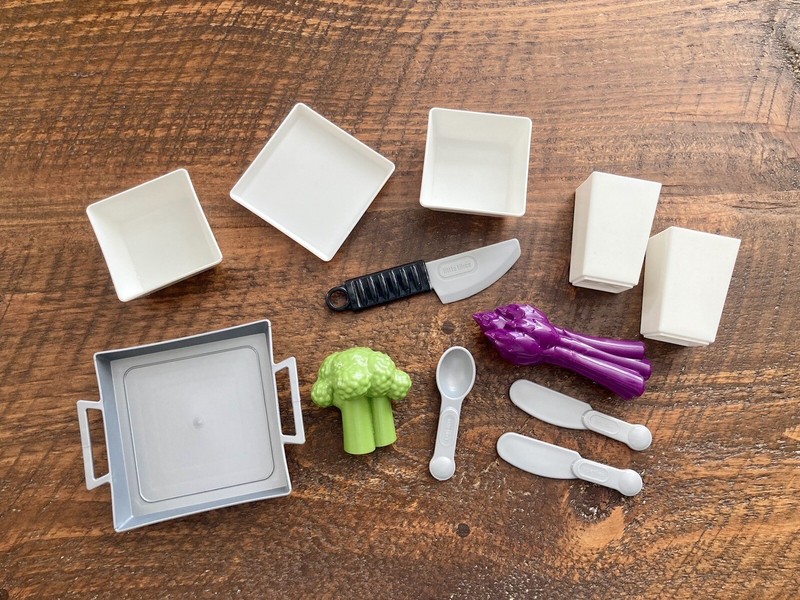 Little Tikes Fresh Prep Kitchen Replacement Extra Accessories Pretend Play Food
