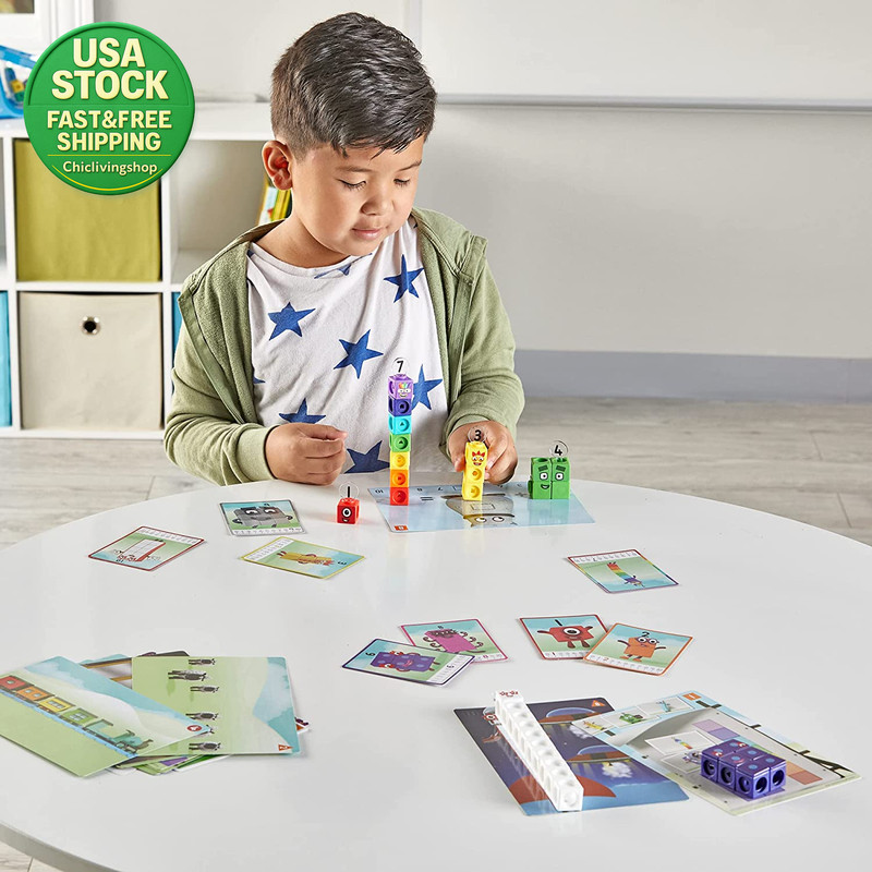 Mathlink Cubes Numberblocks Activity Set 30 Preschool Learning Counting Blocks gallery