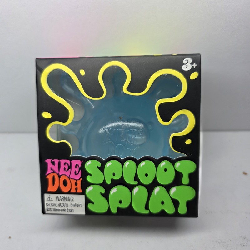 Nee Doh Sploot Splat Blue Sensory Tactile Squeeze Toy for Ages 3+ 3-4 Years