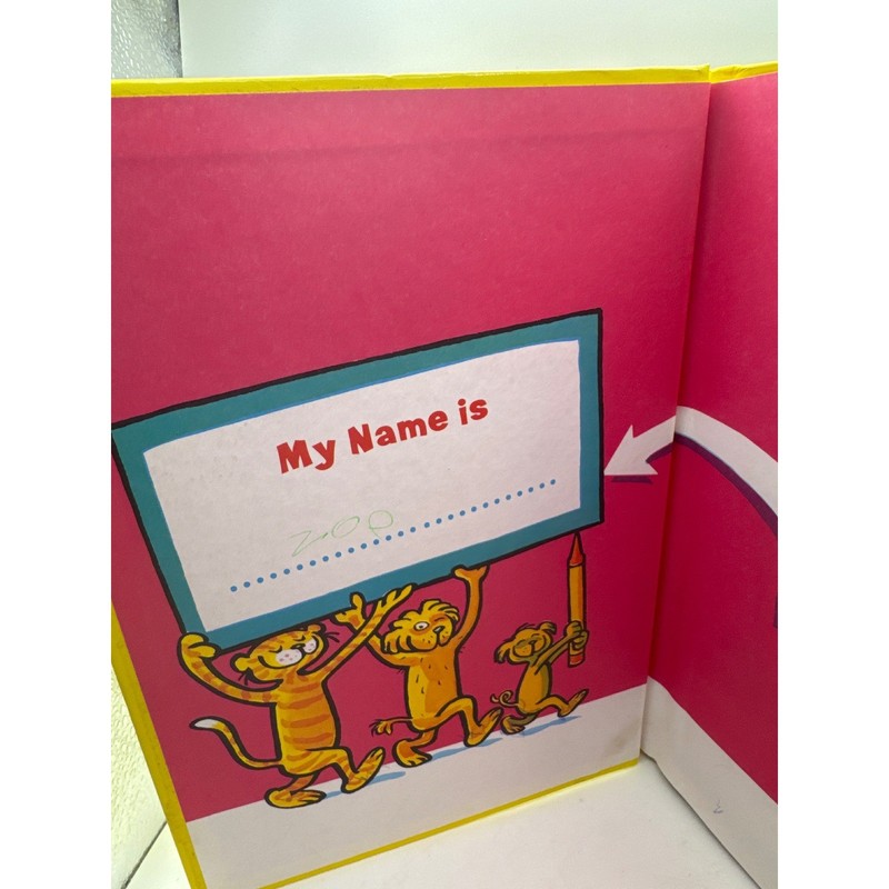 Dr Seuss My Book About Me Beginner Books Kids Activity Fill In Book gallery