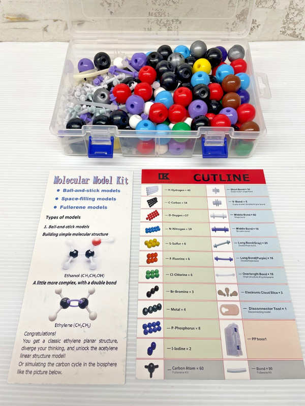 LINKTOR CHEMISTRY MOLECULAR MODEL KIT- A Fullerene Set Student/Teacher (11720RK)