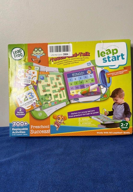 LeapFrog LeapStart Preschool Success interactive learning system, a “Touch-and-T