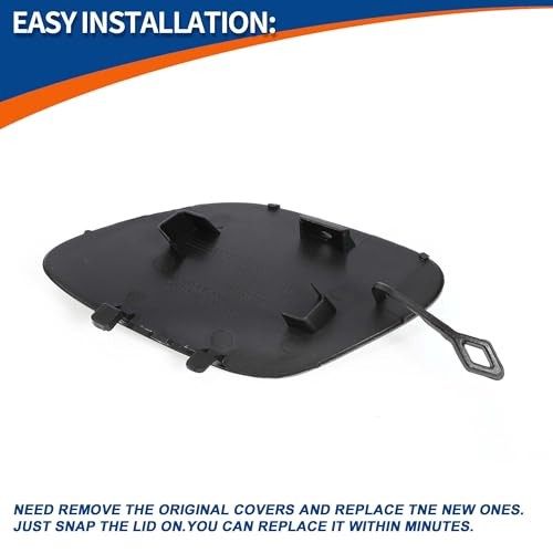 Front Right Passenger Side Car Bumper Tow Hook Cover Tow Cover Cap Diamond gallery