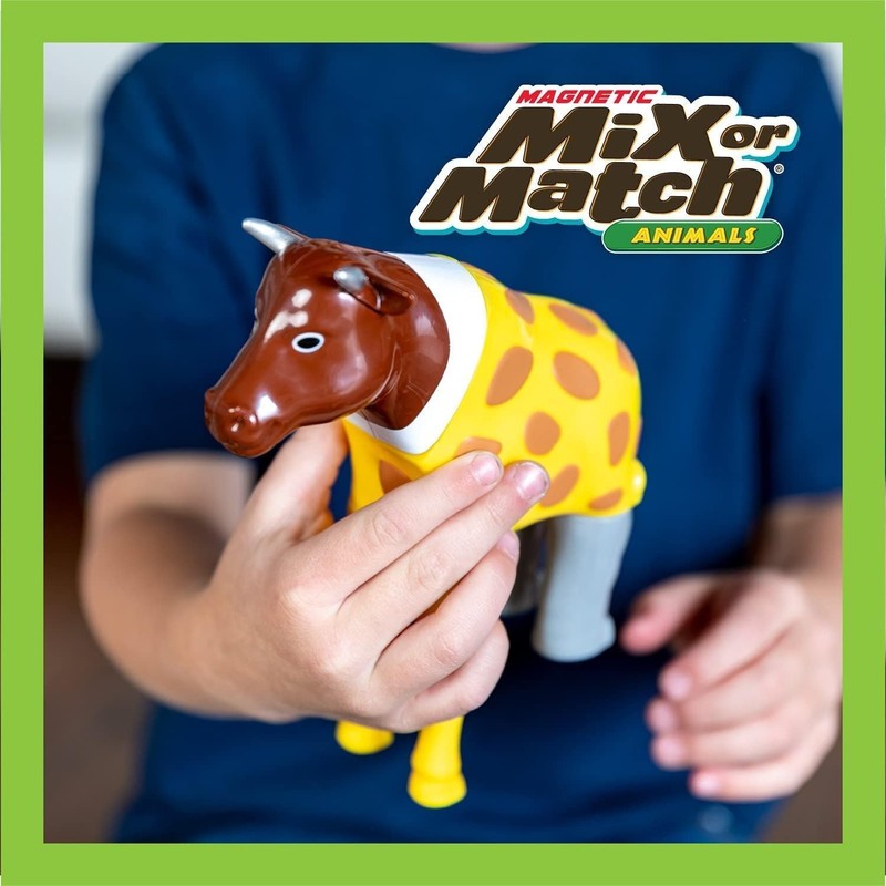 POPULAR PLAYTHINGS Magnetic Animals for Toddlers 1-3, Mix or Match Animal Toy... gallery