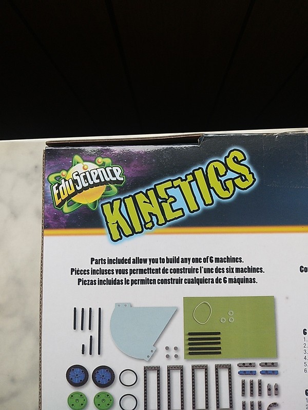 EduScience Kinetics 120+ Pieces Series 2 Science Kit Brand New Sealed Ages 8 Up gallery