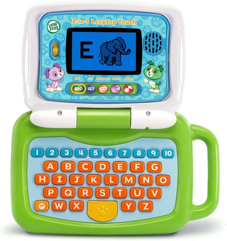 Interactive 2-in-1 LeapTop Touch in Green - Perfect Educational Toy for Toddlers gallery