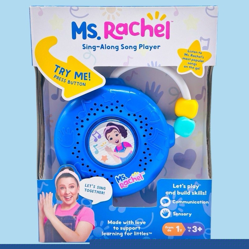 Ms. Rachel Electronic Sing Along Song Player with 14 Interactive Musical Sounds