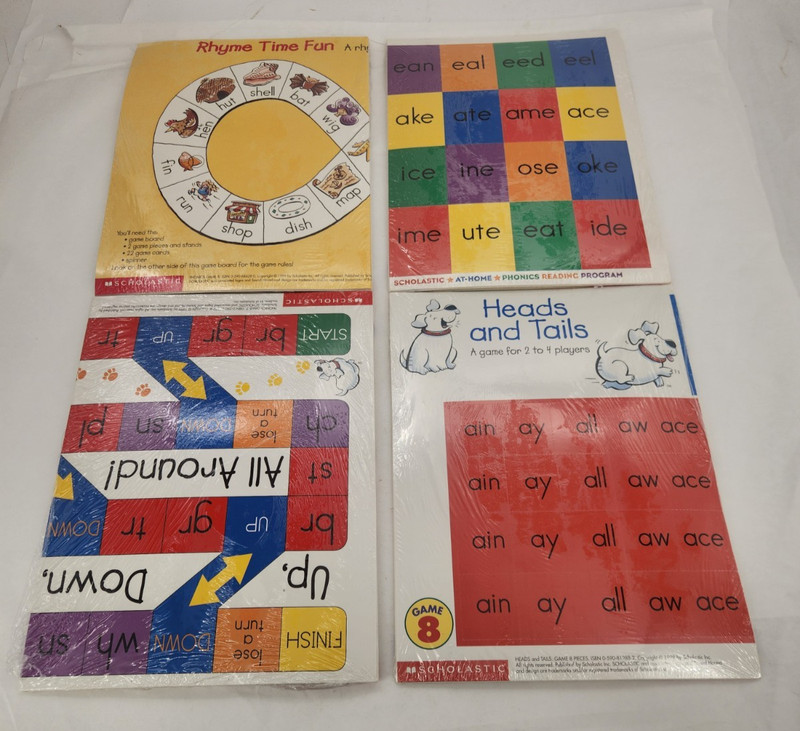 Scholastic At-Home Phonics Reading Program Workbooks 8-20 New Sealed + 4 Others gallery
