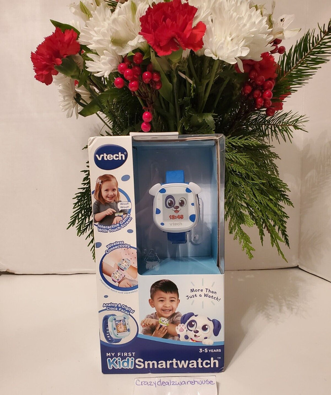 VTech ~ My First Kidi Smartwatch Blue Puppy ~ NEW ~ FACTORY SEALED ~