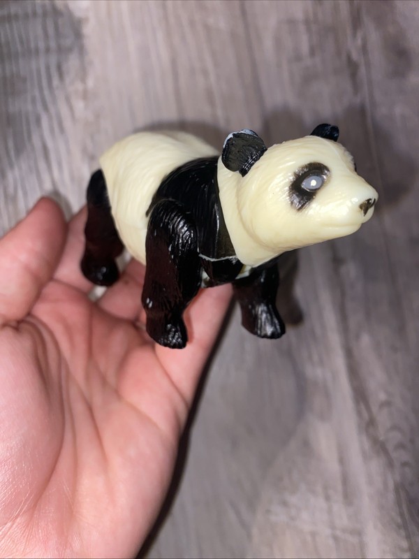 K & M International Panda Cub Wild Animal Figure Poseable Toy 2002