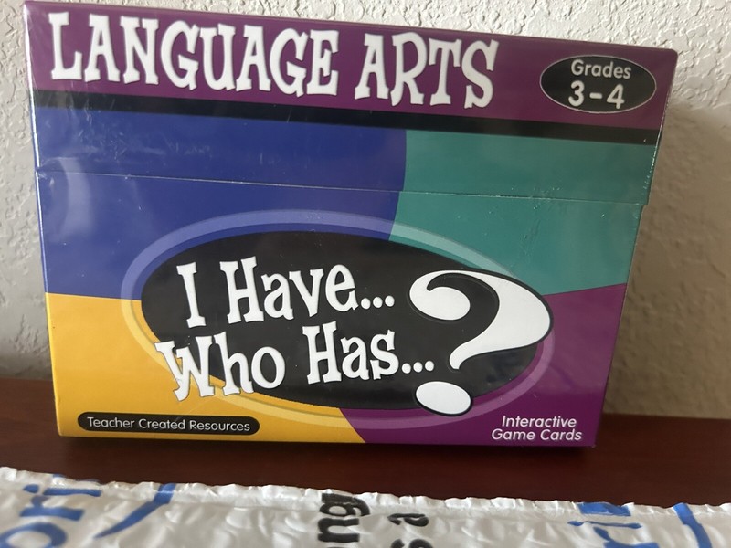 Teacher Created Resources I Have Who Has Language Arts Game Grade 3-4 (TCR7816)