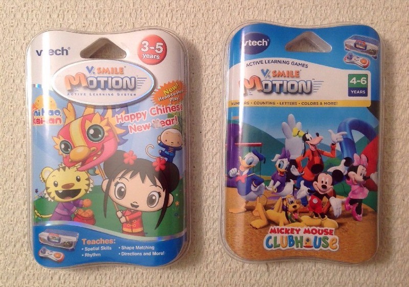 VTech V.Smile Motion Active Learning Games (2) Mickey Mouse & Ni Hao Kai Lan